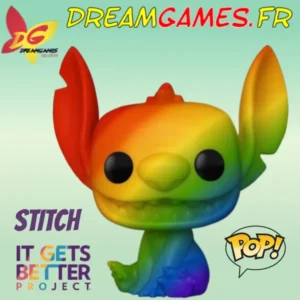 Funko Pop Stitch Rainbow Pride 1045 | Disney | Neuf