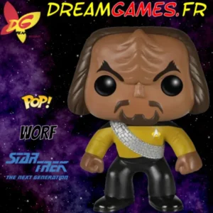 Funko Pop Worf 191 | Star Trek | Boîte Imparfaite | Neuf