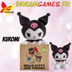 Peluche Kuromi | Hello Kitty and Friends | Sanrio | Neuf