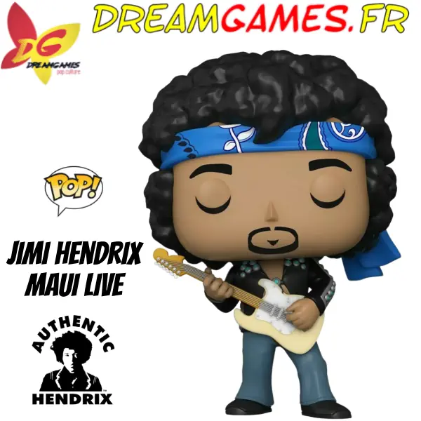 Figurine Funko Pop Jimi Hendrix Maui Live 244 Vitre cassée - Image 4