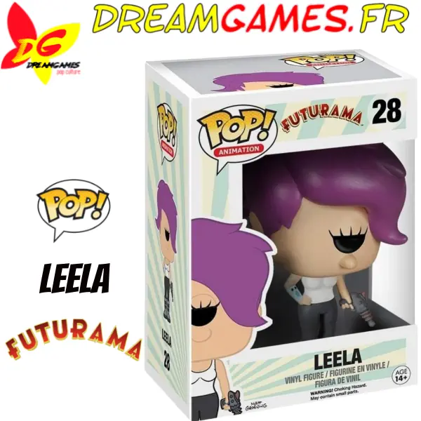 Figurine Funko Pop Leela 28 Futurama Boîte imparfaite - Image 3