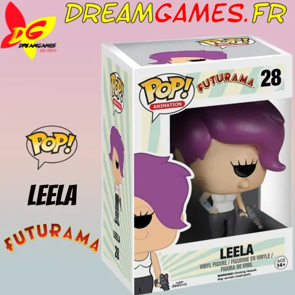 Figurine Funko Pop Leela 28 Futurama Boîte imparfaite - Image 2