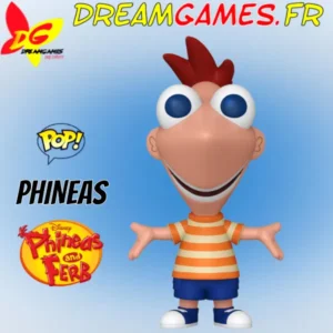 Funko Pop Phineas 1629 | Phineas and Ferb | Neuf | DreamGames.fr