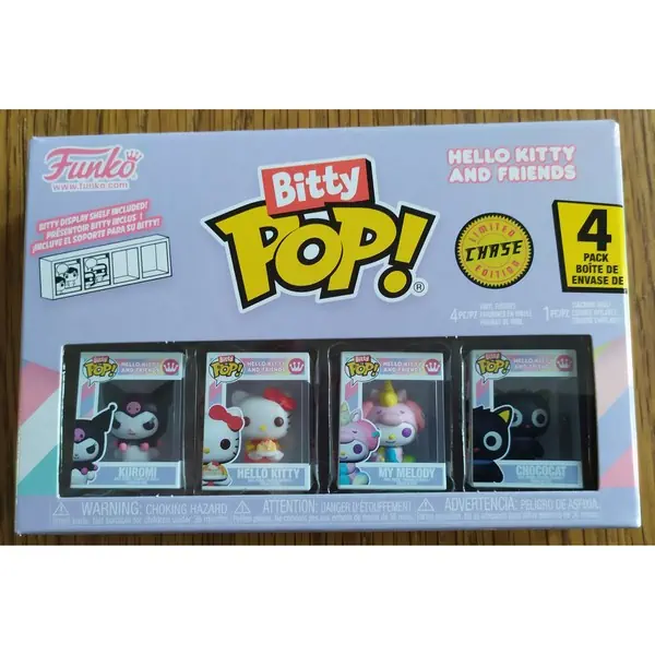 Bitty Pop Hello Kitty Series 3 Pack de 4 mini figurines - Image 2