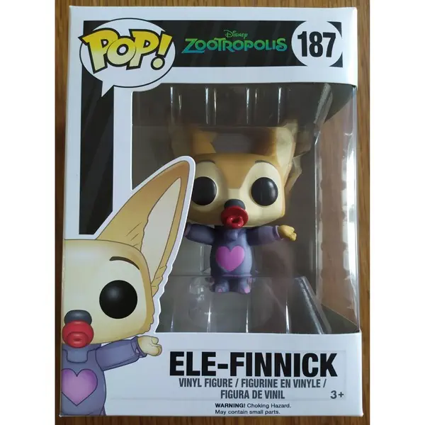 Figurine Funko Pop Ele-Finnick 187 Disney Zootropolis - Image 3
