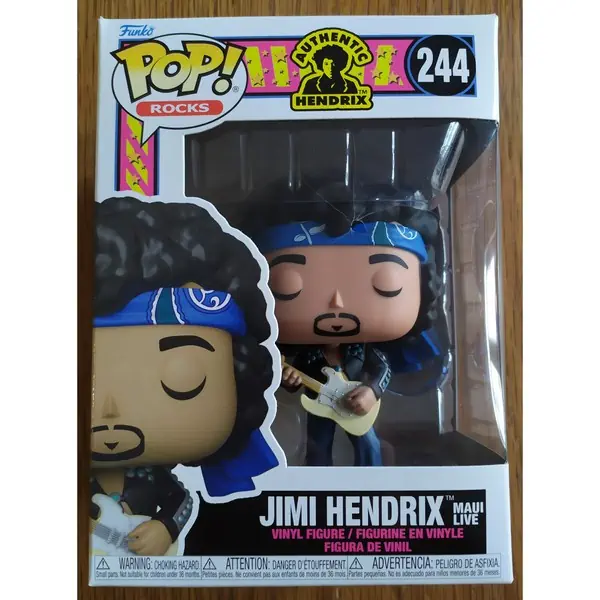 Figurine Funko Pop Jimi Hendrix Maui Live 244 Vitre cassée - Image 5