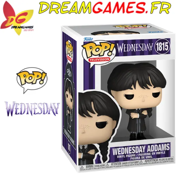 Figurine Funko Pop Wednesday 1815 Black Coat - Image 3