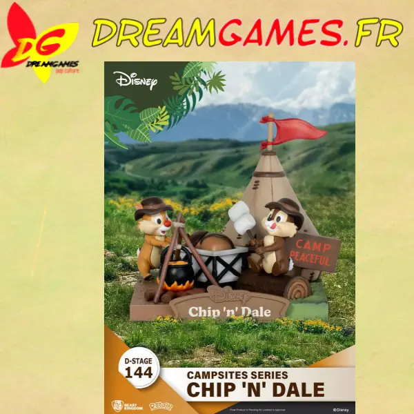 Diorama Chip 'n' Dale Tic et Tac Campsites D-Stage 144