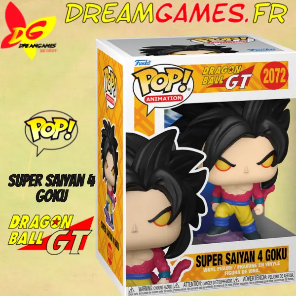 Funko Pop Super Saiyan 4 Goku 2072 Dragon Ball GT - Image 2