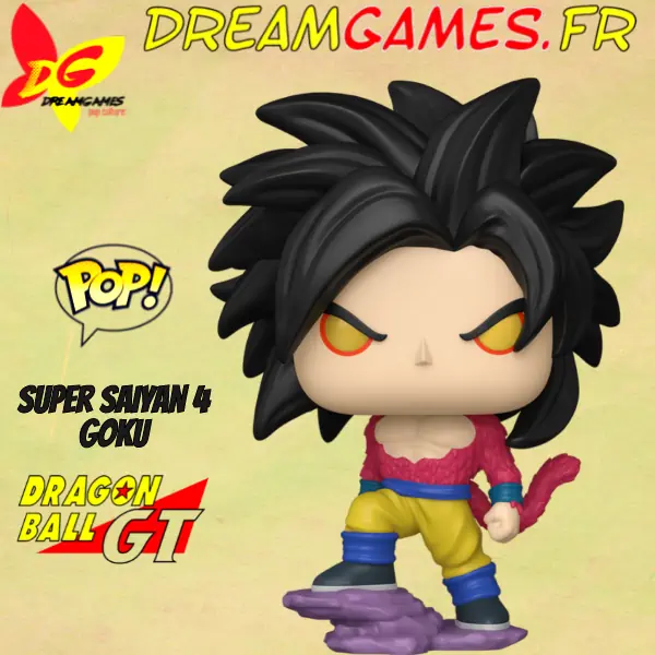 Funko Pop Super Saiyan 4 Goku 2072 | Dragon Ball GT | Neuf