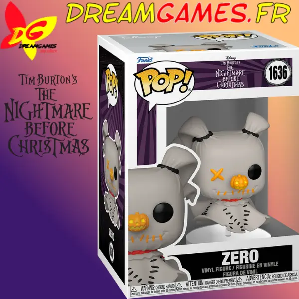 Funko Pop Zero 1636 Patchwork Nightmare before Christmas - Image 2