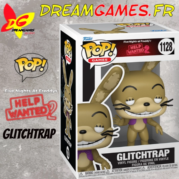 Figurine Funko Pop Glitchtrap 1128 FNAF Help Wanted 2 - Image 2