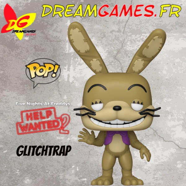 Funko Pop Glitchtrap 1128 | FNAF | Neuf | DreamGames.fr