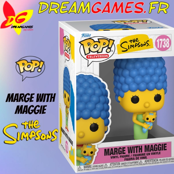 Figurine Funko Pop Marge with Maggie 1738 The Simpsons - Image 2