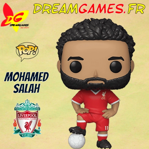Funko Pop Mohamed Salah 41 | Liverpool FC | Neuf