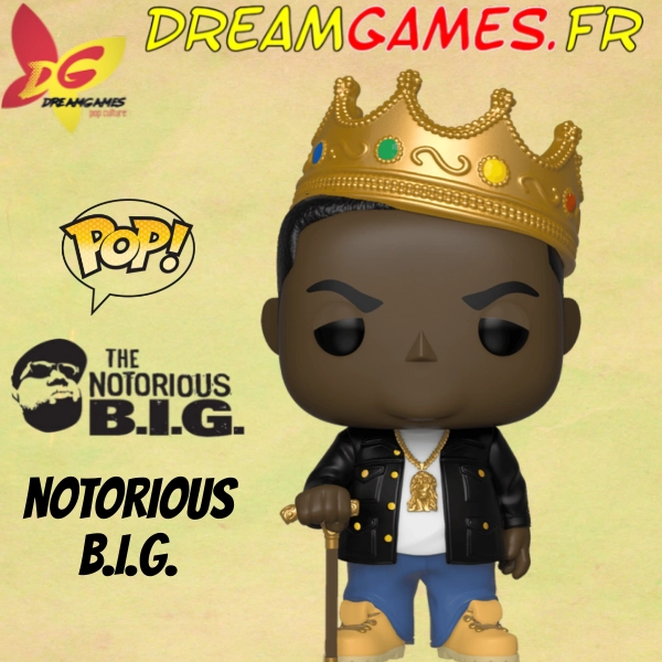 Funko Pop Notorious B.I.G. with Crown 77 | Neuf