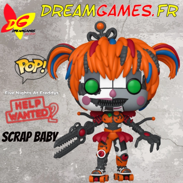 Funko Pop Scrap Baby 1129 | FNAF | Neuf | DreamGames.fr