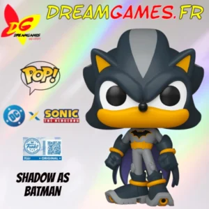 Funko Pop Shadow as Batman 591 | DC x Sonic | Special Edition