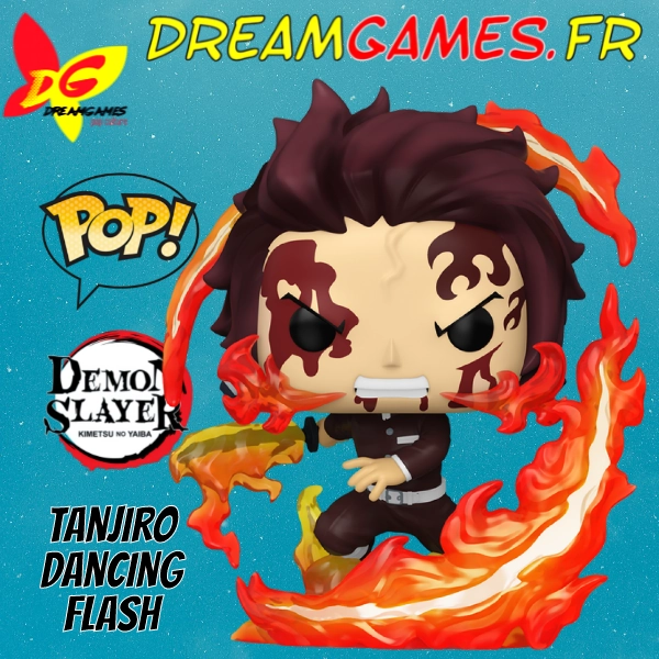 Funko Pop Tanjiro Dancing Flash 2041 | Demon Slayer | Neuf