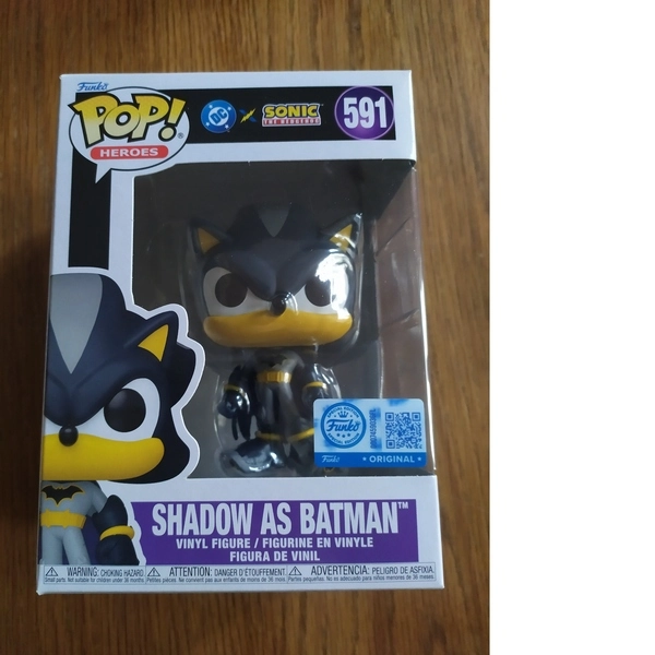 Figurine Funko Pop Shadow as Batman 591 DC x Sonic - Image 3