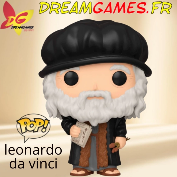 Figurine Funko Pop Leonardo Da Vinci 04