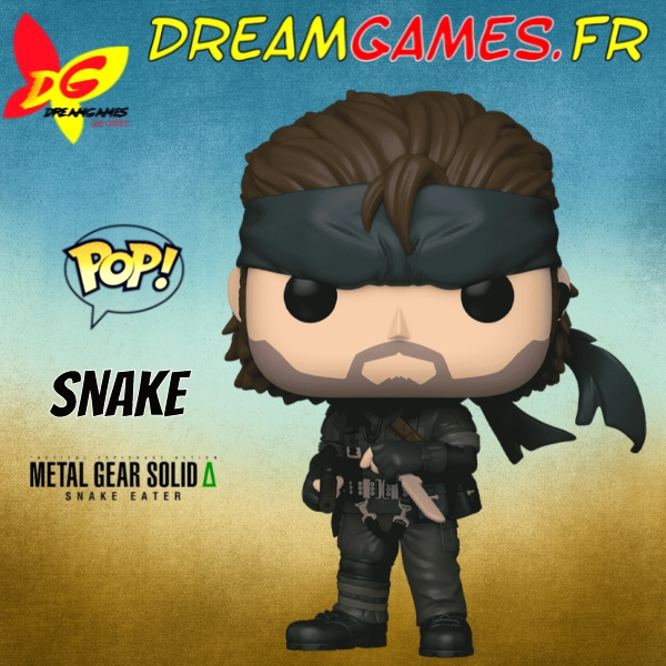 Figurine Funko Pop Naked Snake 1053 Metal Gear Solid