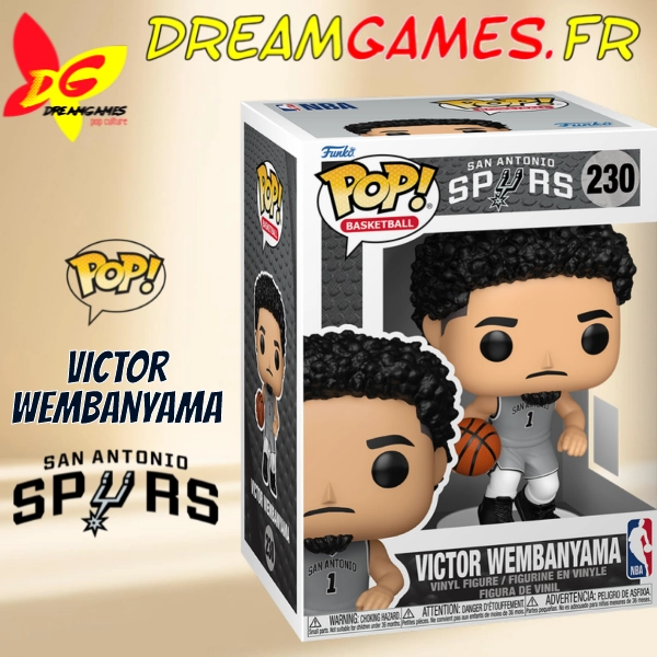 Figurine Funko Pop Victor Wembanyama 230 - Image 2