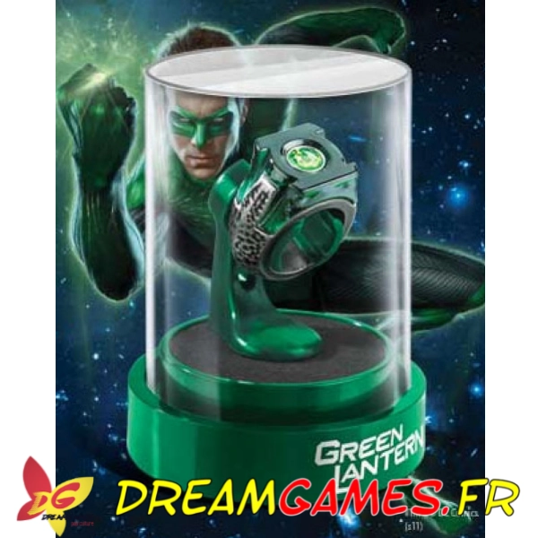 Green Lantern Anneau et Support The Noble Collection