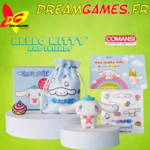 Figurine Cinnamoroll Comansi + 5 Accessoires | Sanrio | DreamGames.fr