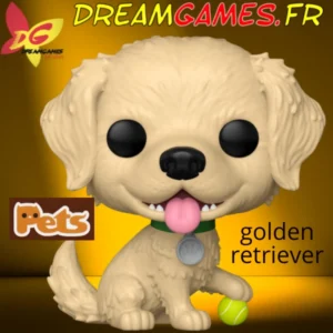 Funko Pop Golden Retriever 15 | Pop! Pets | Neuf | DreamGames.fr