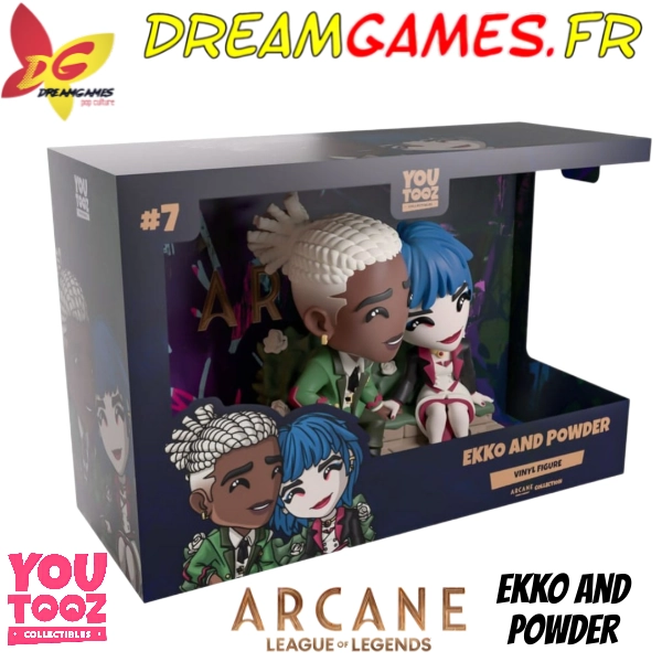 Figurine Duo Ekko and Powder Arcane YouTooz - Image 2