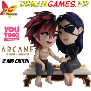 Figurine YouTooz Vi and Caitlyn | Arcane | League of Legends | Neuf | DreamGames.fr