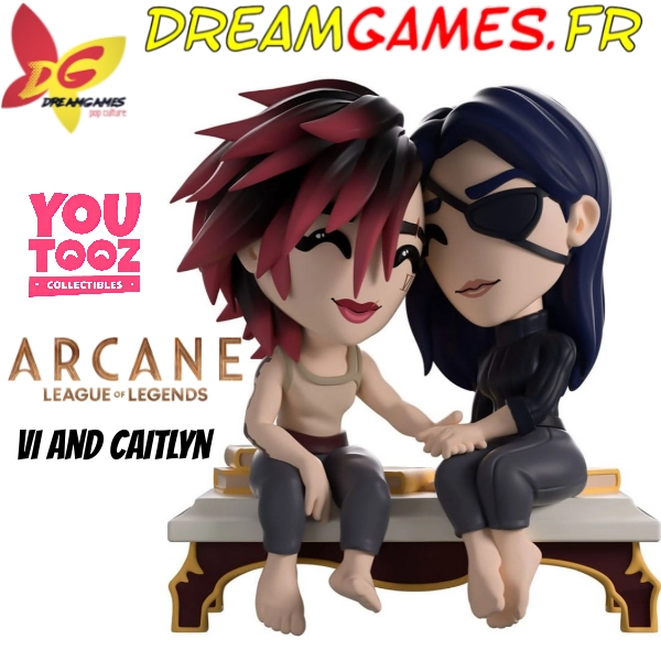 Figurine Duo VI and Caitlyn Arcane YouTooz