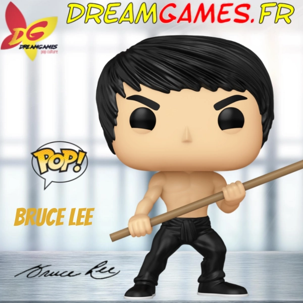 Funko Pop Bruce Lee 95 | Bo Staff | Neuf | DreamGames.fr