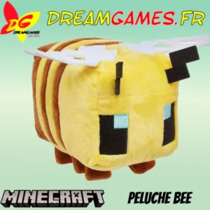 Peluche Bee Minecraft 15 cm | Mattel | Neuf | DreamGames.fr