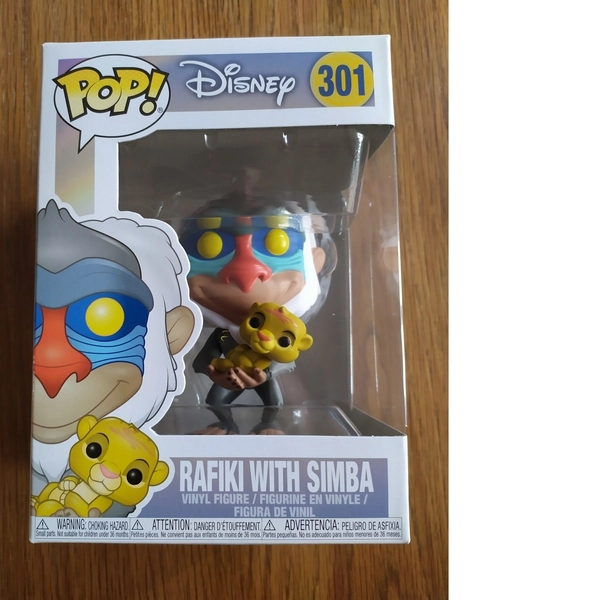 Figurine Funko Pop Rafiki with Simba 301 The Lion King - Image 3