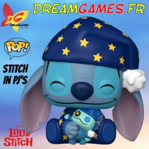 Funko Pop Stitch in Pj's 1747 | Glow in the Dark | Special Edition | Neuf
