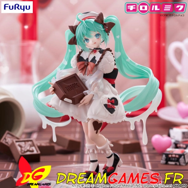 Figurine Hatsune Miku Trio Try It Tirol Choco Milk Ver.
