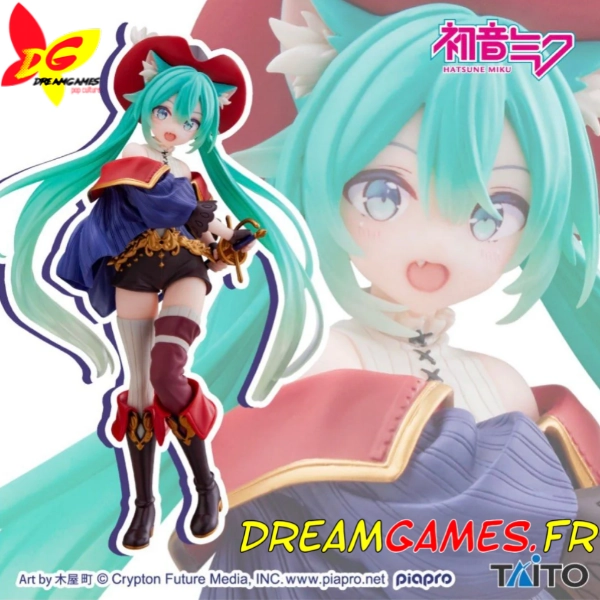 Figurine Hatsune Miku Wonderland Puss in Boots