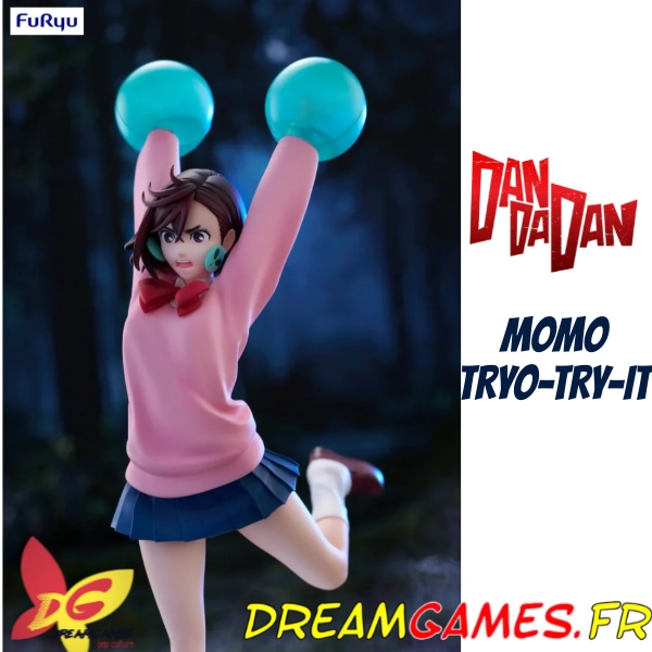 Figurine Momo Dan Da Dan Trio Try It Furyu