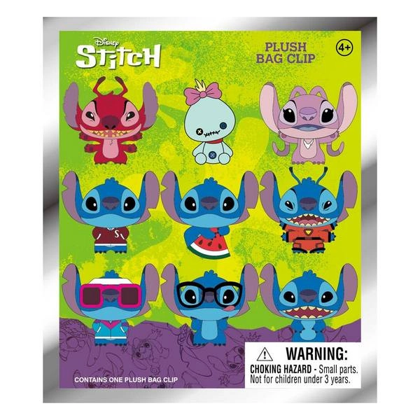 Peluche Porte-clés sac à dos Stitch Sachet surprise - Image 2