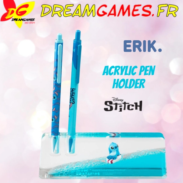 Porte-Crayons Liquide Stitch | Erik | Make some Waves | Neuf | DreamGames.fr