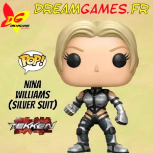 Funko Pop Nina Williams 174 | Tekken Silver Suit | Neuf | DreamGames.fr