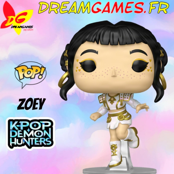 Funko Pop Zoey 2429 What it sounds like K Pop Demon Hunters