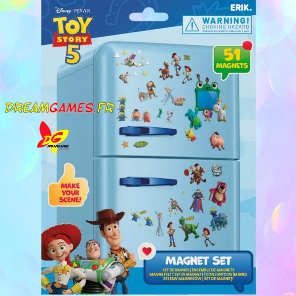 Toy Story 5 Ensemble de 51 magnets