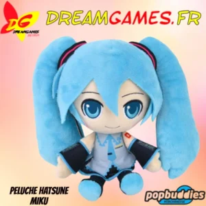 Peluche Hatsune Miku 25 cm | Popbuddies | Officielle | DreamGames.fr
