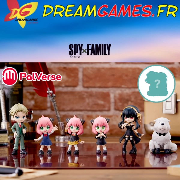 Spy x Family Assortiment de 6 figurines PalVerse Bushiroad