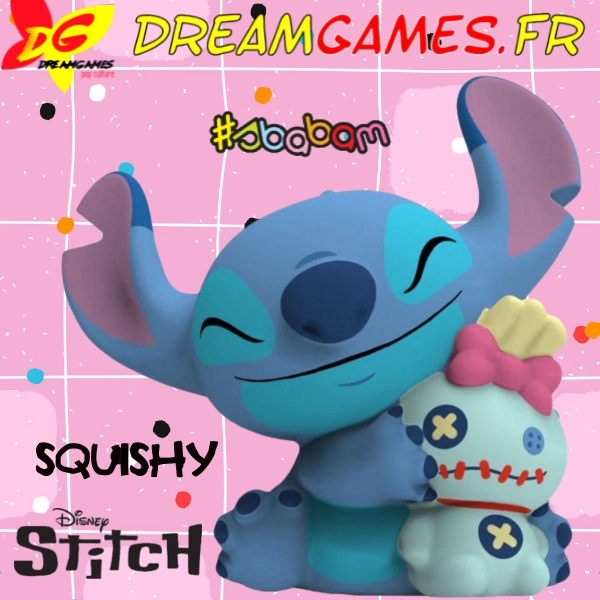 Squishy Stitch with Scrump Disney Sbabam
