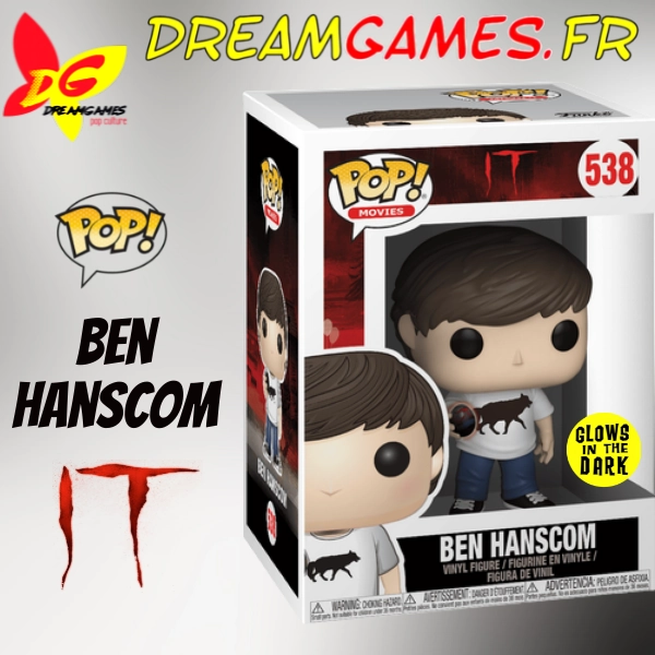 Figurine Funko Pop Ben Hanscom 538 It - Image 2