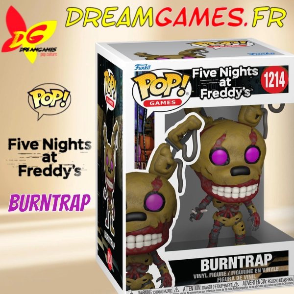 Figurine Funko Pop Burntrap 1214 Five Nights at Freddy's - Image 2